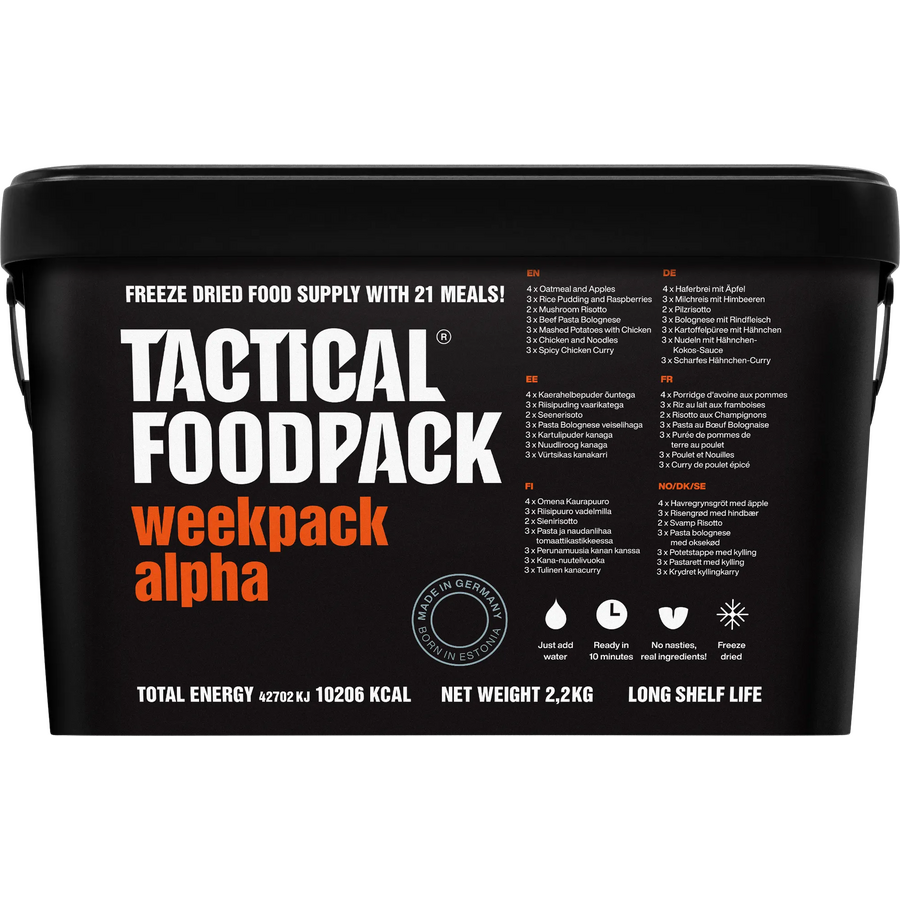 Tactical Foodpack Weekpack Alpha