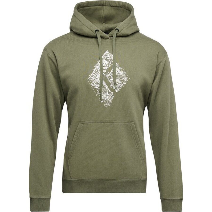 Black Diamond Engineered Diamond Pullover Hoody Mens