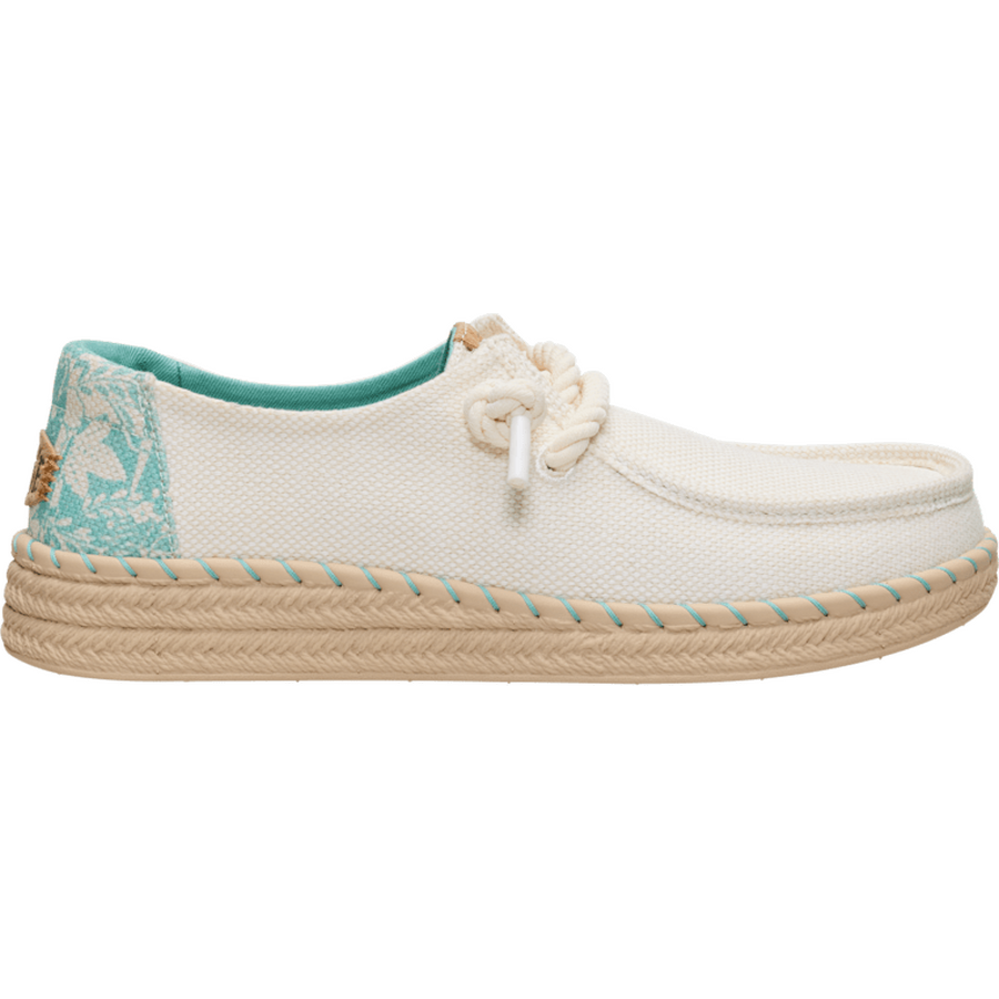 HeyDude Wendy Espadrille Hibiscus