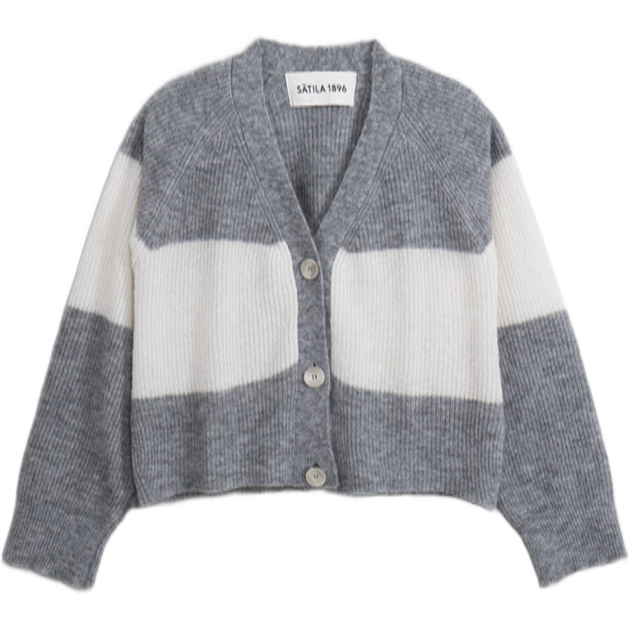 Sätila Boxy Stripe Cardigan Womens