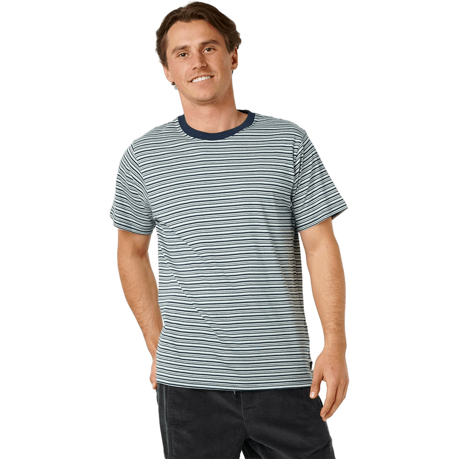 Rip Curl Artist of The Search Stripe Tee Mens