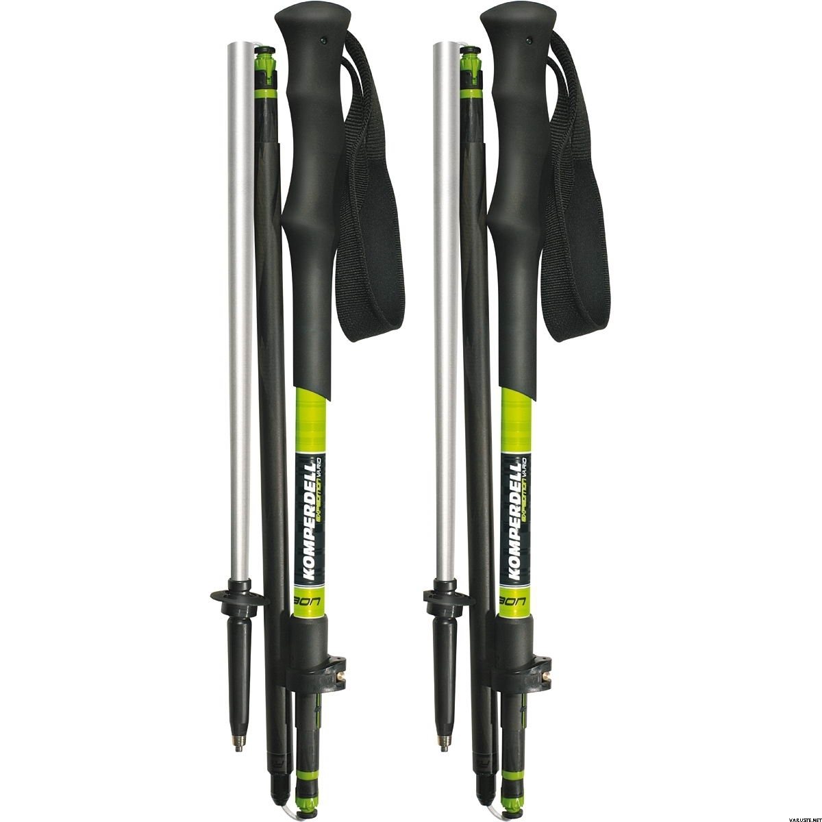 Komperdell Carbon Expedition Vario 4 Trekking Poles Varuste English