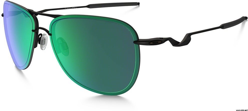 Oakley Tailpin, Satin Black w/Jade Iridium  English