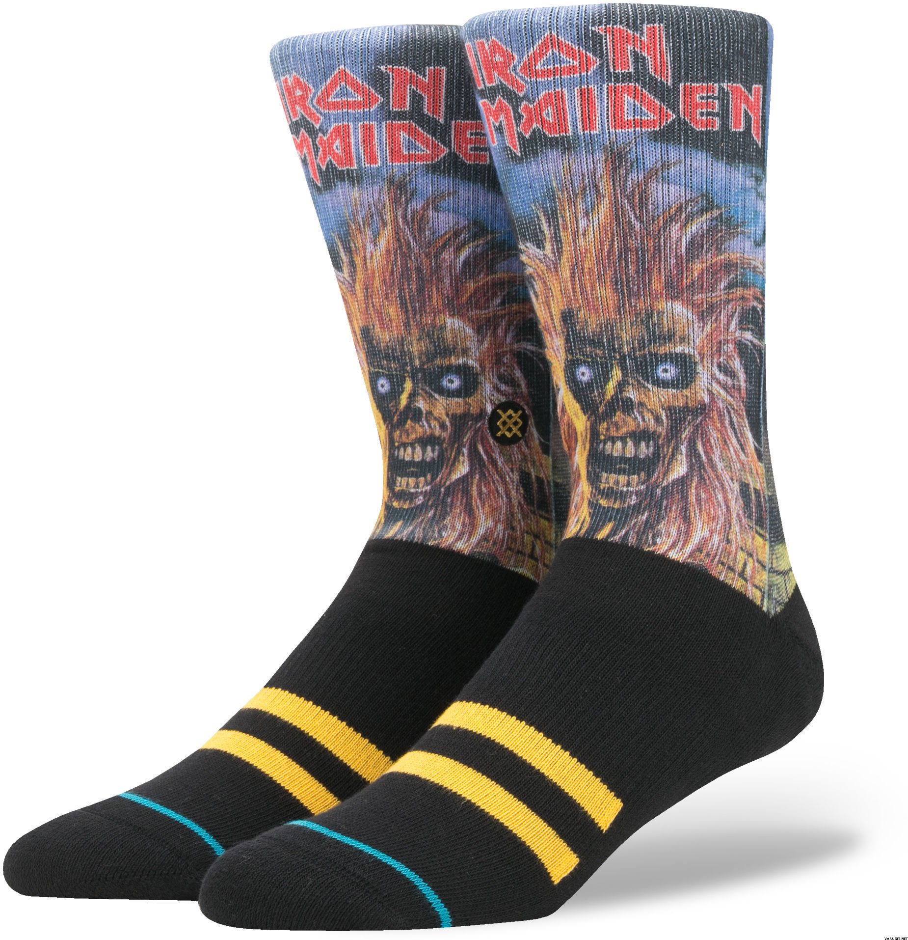 Stance Iron Maiden Normal Height Common Socks Varuste Net Deutsch