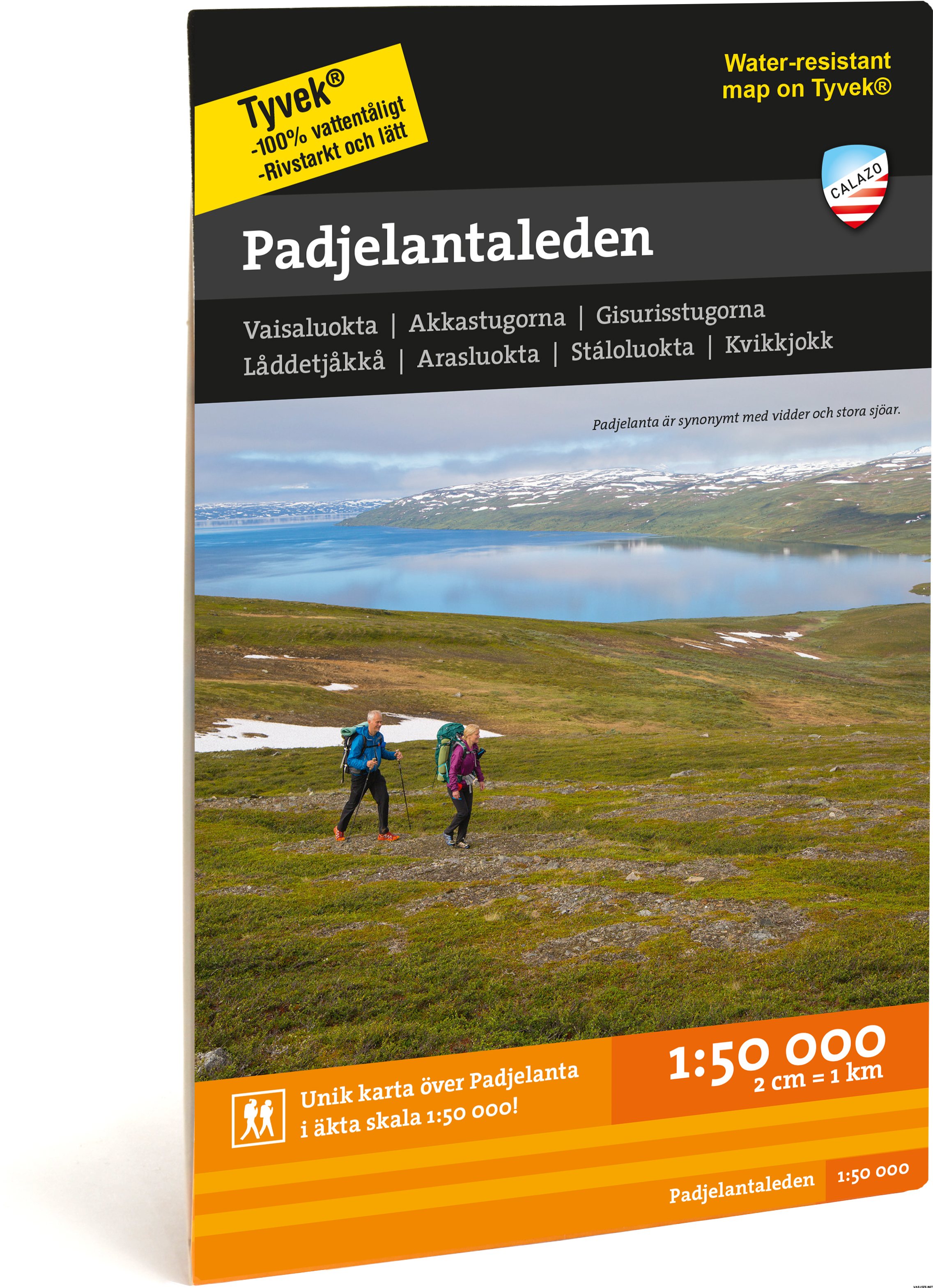 Calazo Padjelantaleden 1:50 000