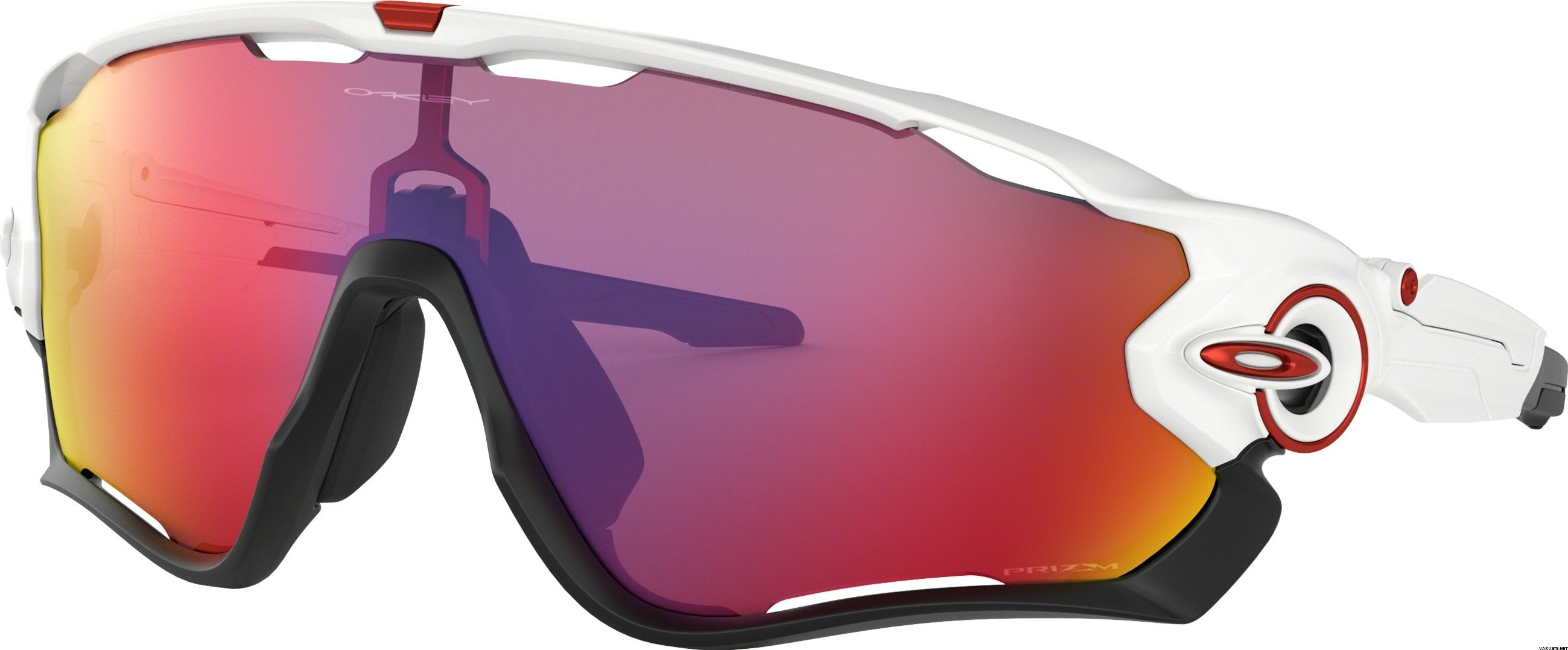 Oakley Jawbreaker, Polished White w/ Prizm Road
