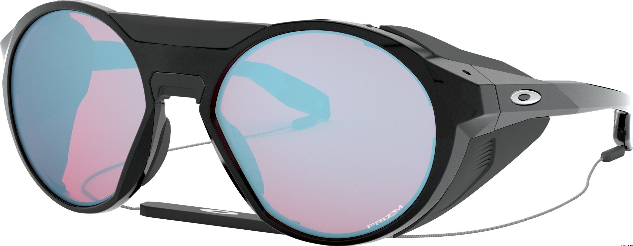 Oakley Clifden, Polished Black w/ Prizm Snow Sapphire Iridium