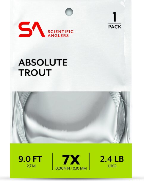 Scientific Anglers Absolute Trout Leader 9'