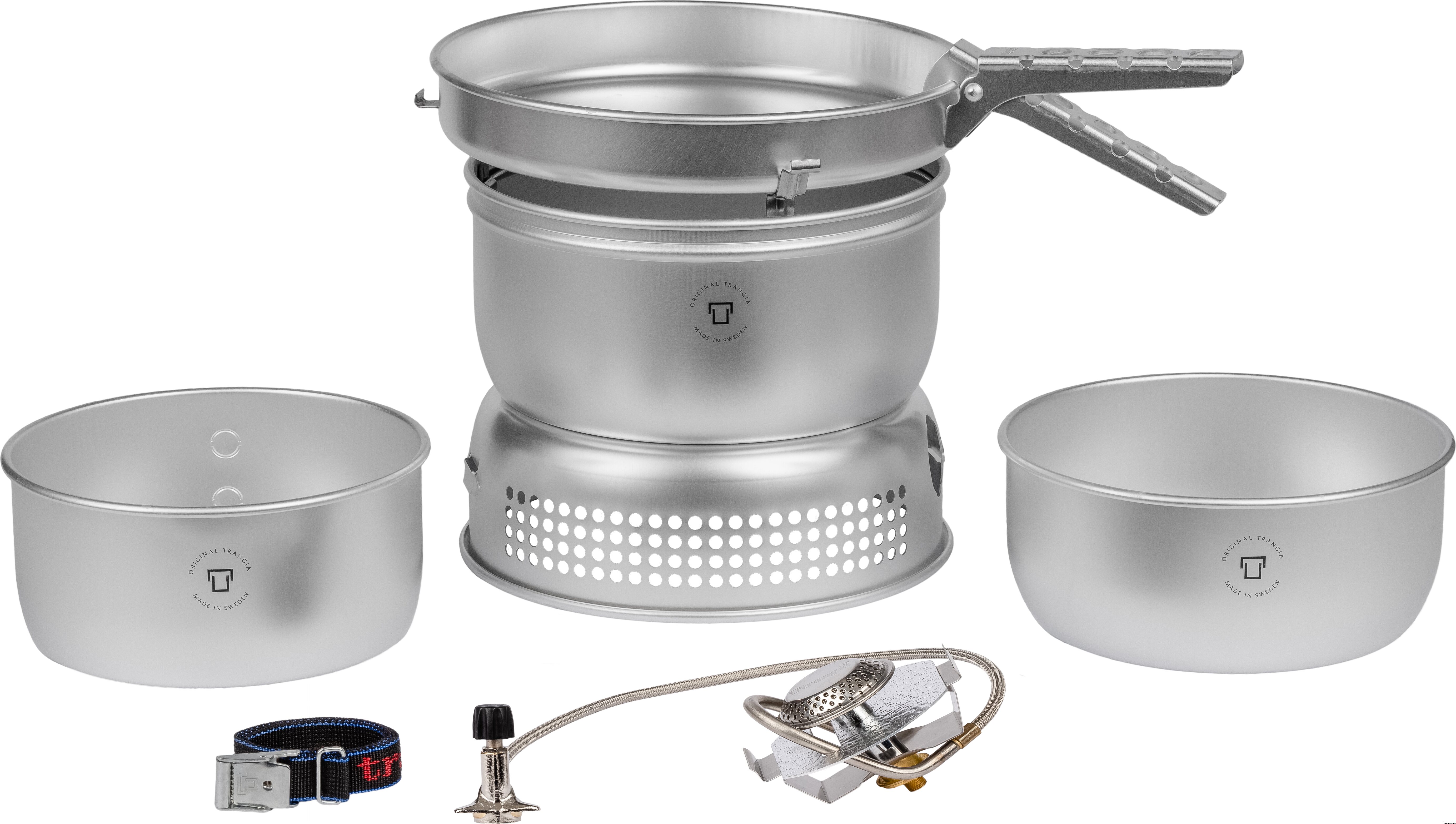 Trangia Stove 25-1, 2 saucepans and frypan (aluminium)