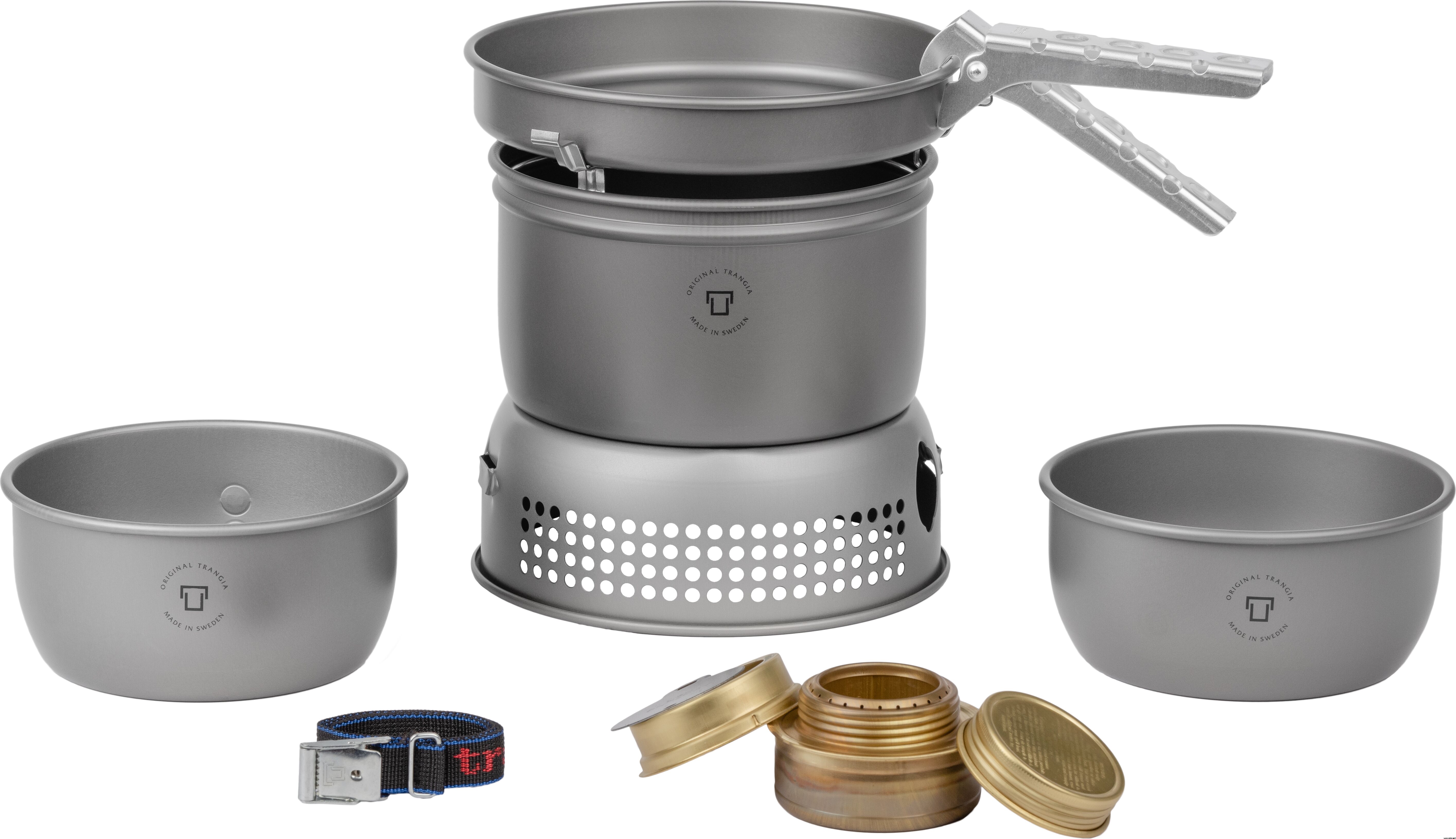 Trangia Storm Cooker 27-1 HA, 2 saucepans and frypan (Hard Anodized aluminium)