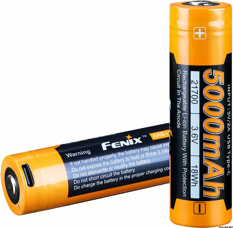 Fenix Rechargeable battery Fenix ARB-L21-5000U 21700 USB | 21700