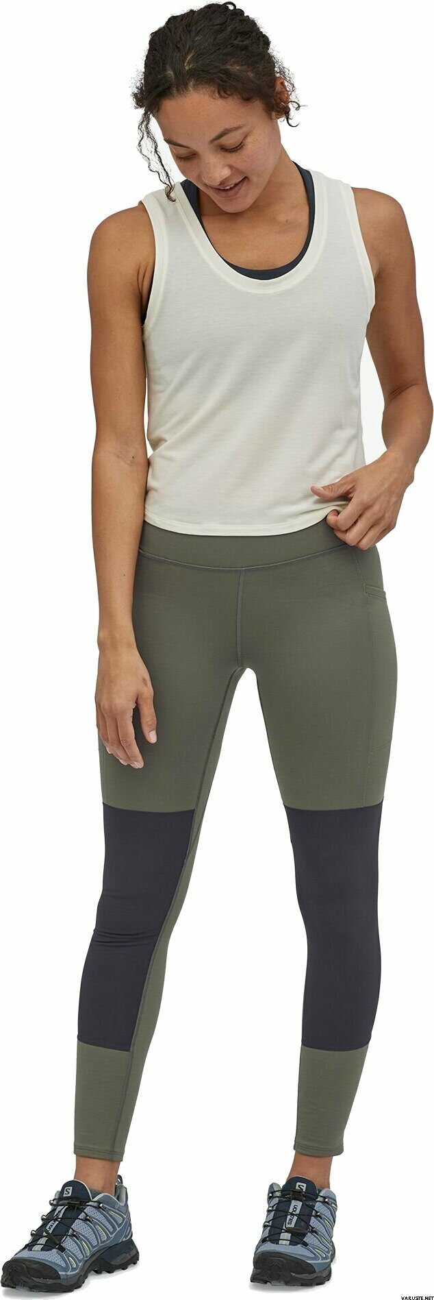 Patagonia W's Pack Out Hike Tights - Hemlock Green - L Your