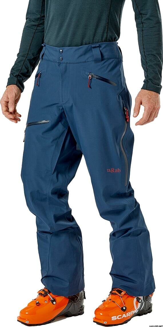 Rab Downpour Plus 20 Waterproof Pants Australia  Men Rab Pants Black