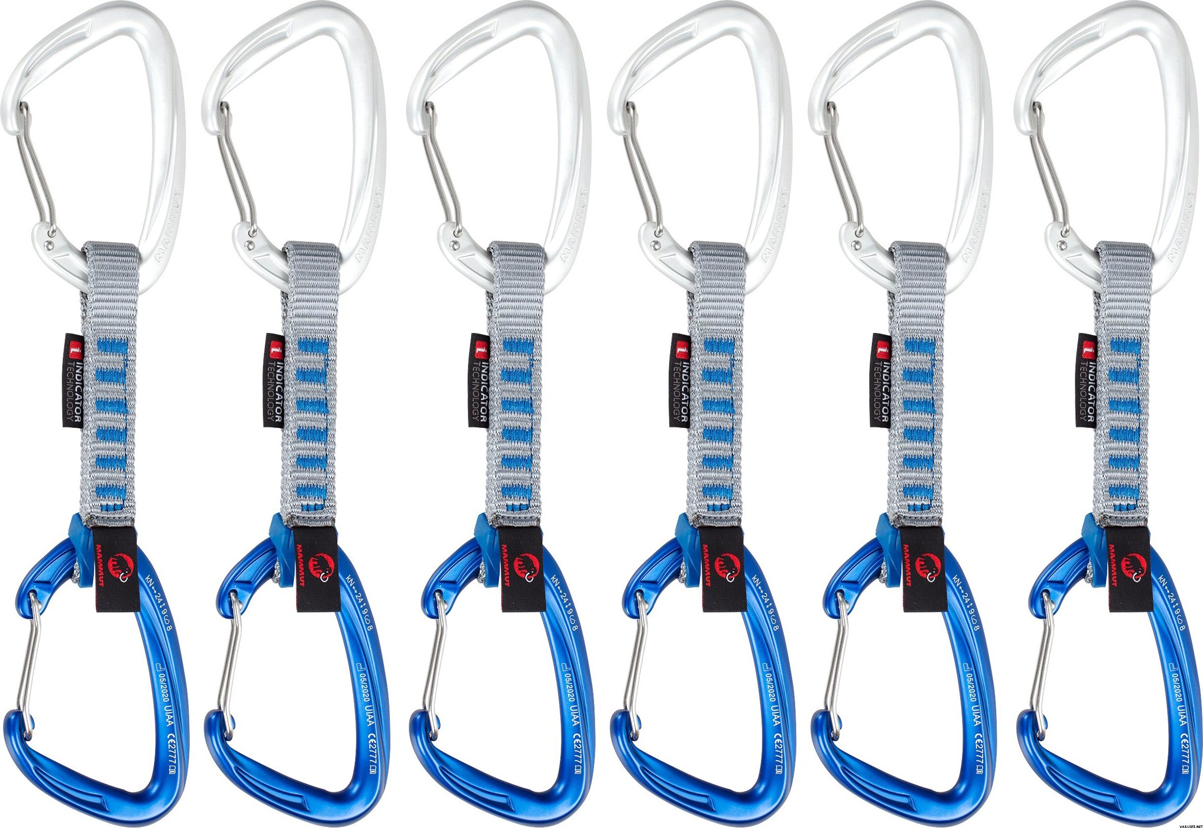 Mammut Crag Wire Indicator 6-Pack Quickdraws