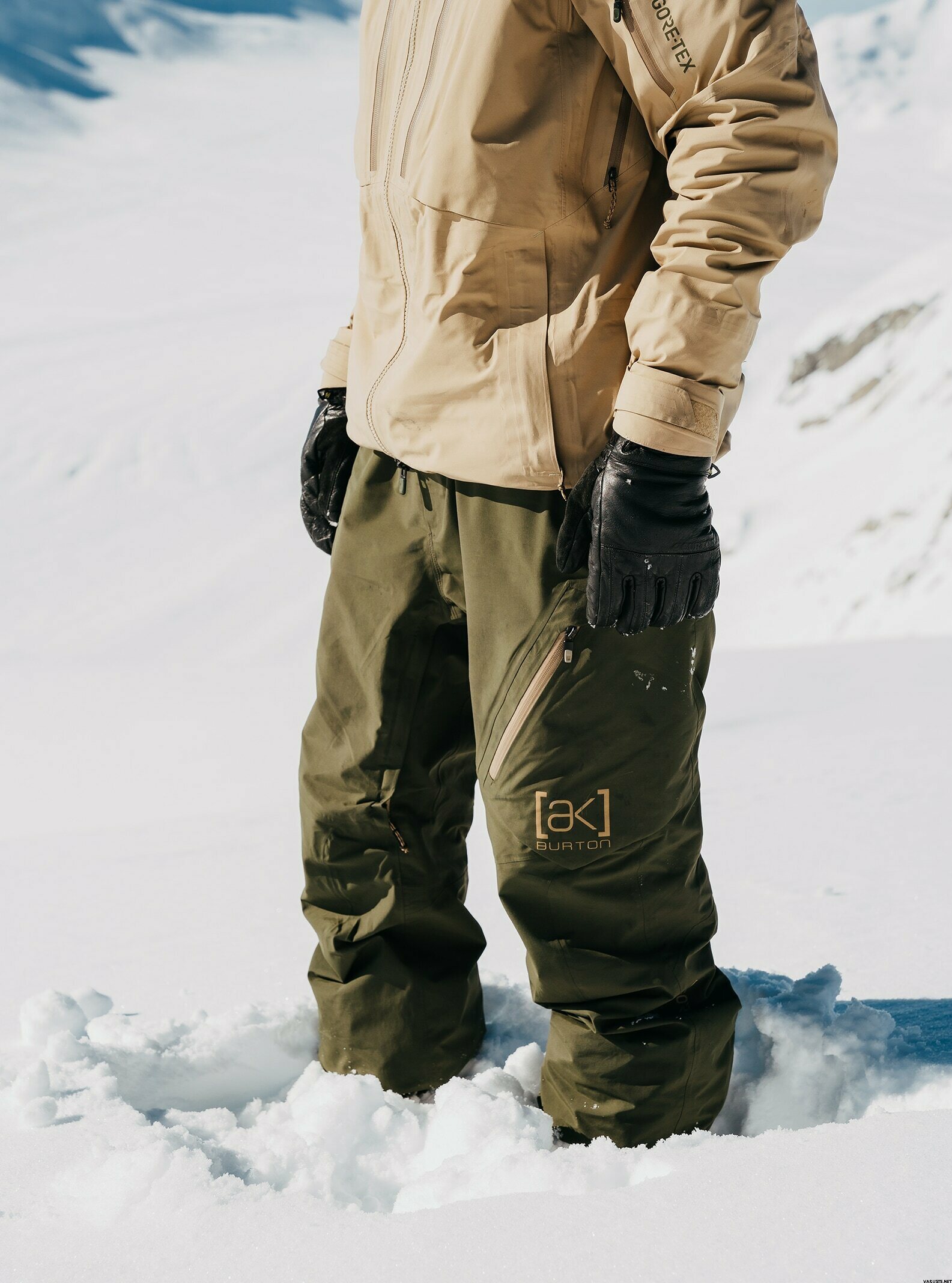 Burton Leather Tech Gloves Mens | Downhill ski gloves | Varuste.net English