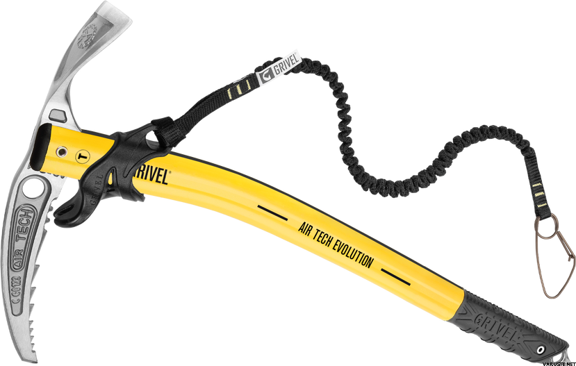 Grivel G Zero EVO Ice Axe - Blue 66cm Climbing Axe With Updated Leash Design