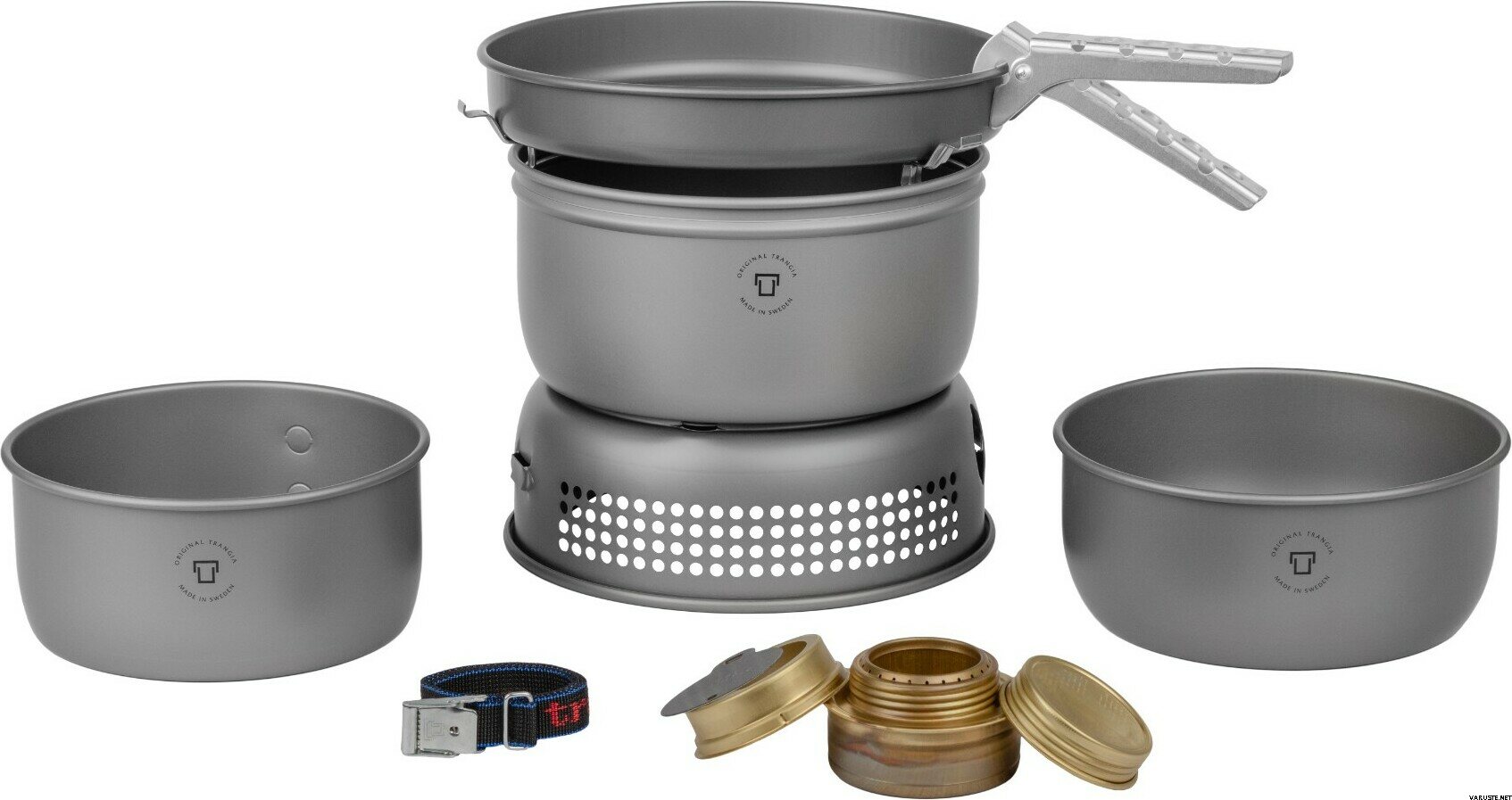 Trangia Stove 25-1 HA, 2 saucepans and frypan (Hard Anodized aluminium), Liquid fuel stoves