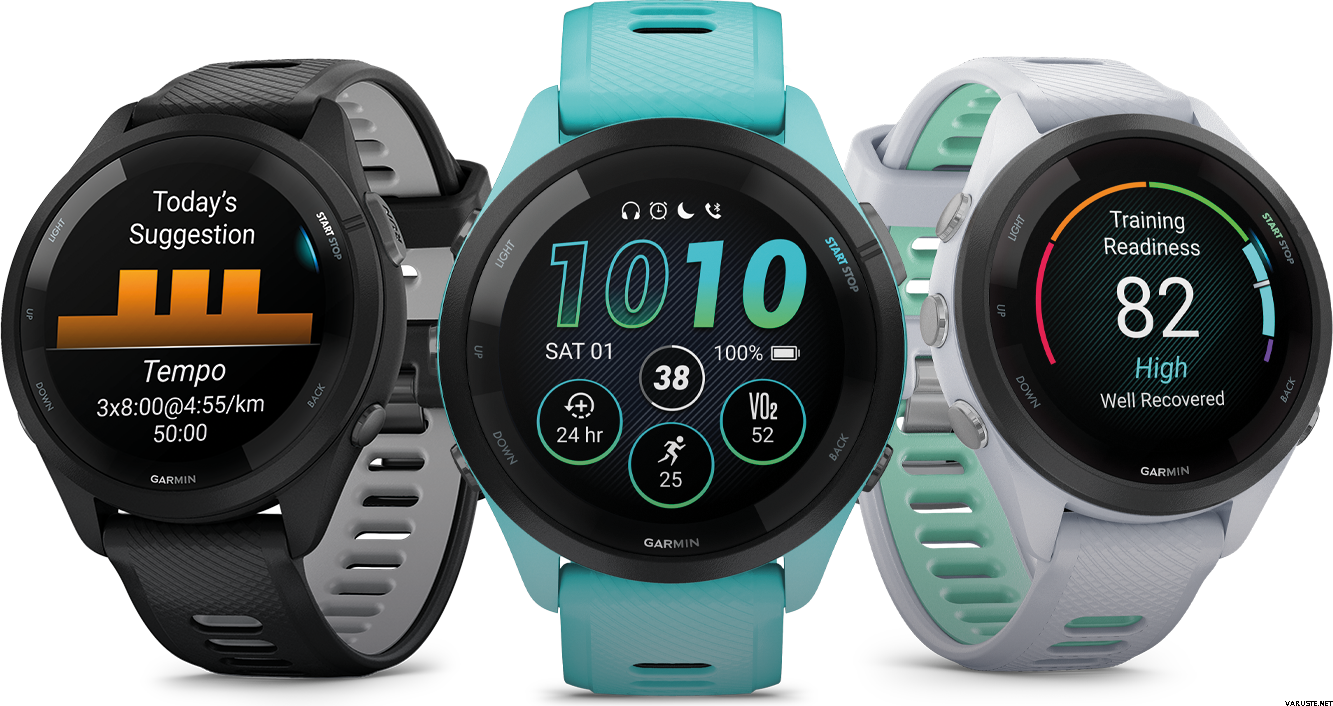Garmin Forerunner 265 Garmin Forerunner Sport Watches Varuste Garmin Forerunner 265 Garmin Forerunner Sport Watches Varuste