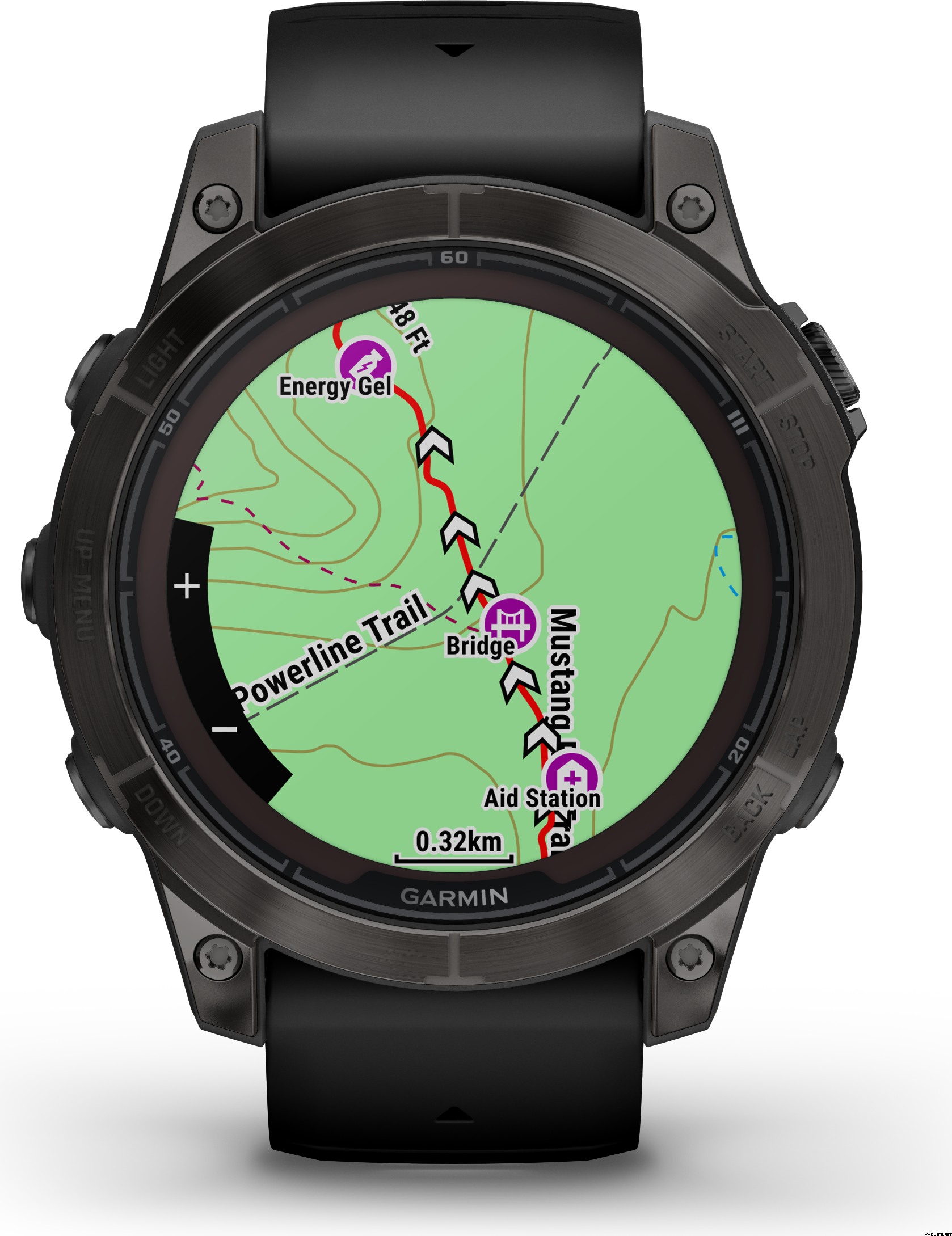 thumbnail image 2 of Garmin Fenix 7 Sapphire Solar Lepmok 22mm Band For Garmin Fenix 7/Fenix 7 Solar/Fenix 7 Sapphire Garmin Fenix 7 Pro 2 of 11