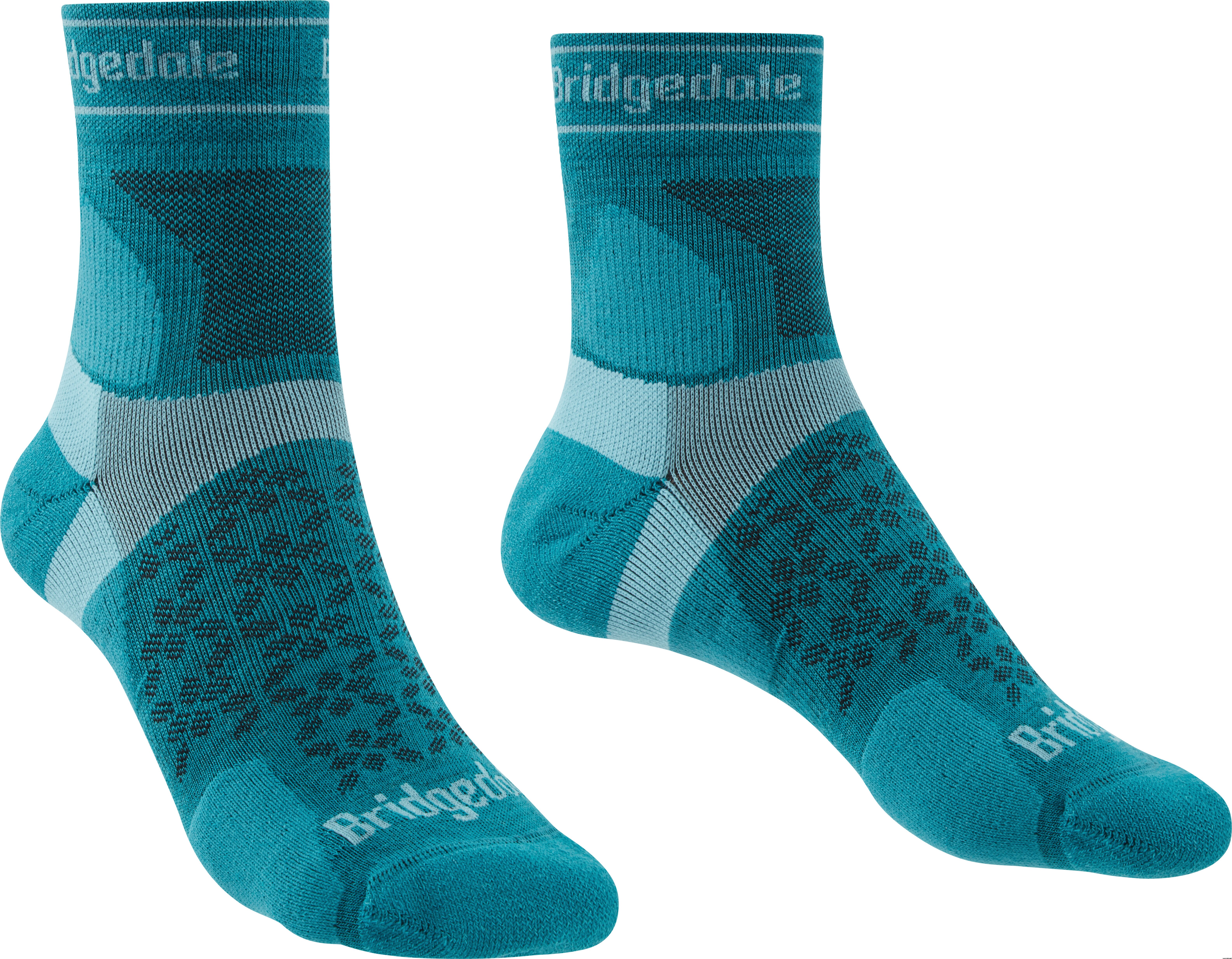 Bridgedale Ultra Light TrailRun Merino Sport 3/4 Crew Womens