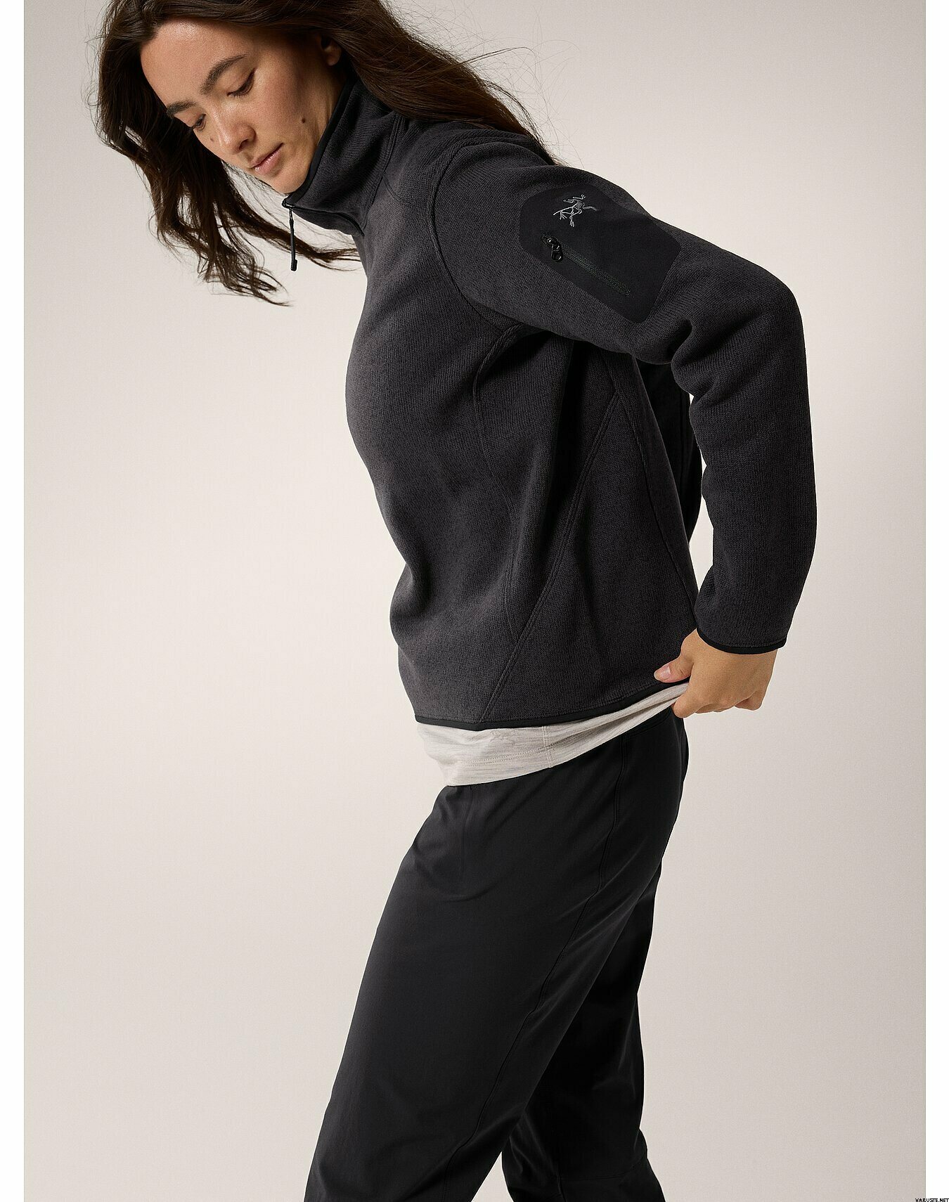 Arc'teryx Covert Zip Neck Womens | Women's Fleece Jackets | Varuste.net ...
