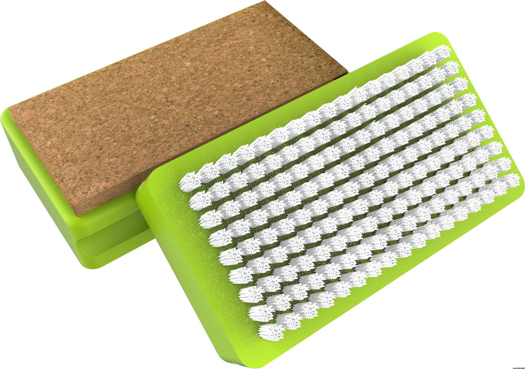 Vauhti Nylon Brush with Natural Cork
