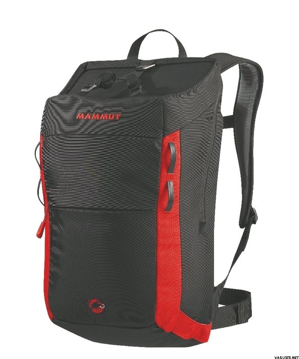 Mammut Neon Pro赤黒のシンプルな鞄です
