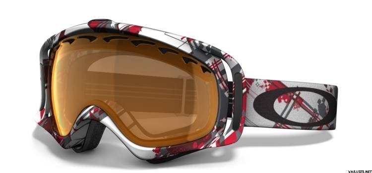 Oakley Crowbar Snow, Shattered, Persimmon | Oakley ski goggles ...