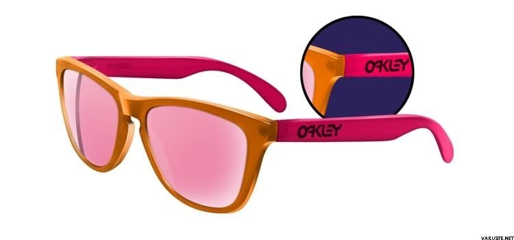 oakley frogskins pink iridium