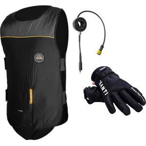 Heated vest systems for diving