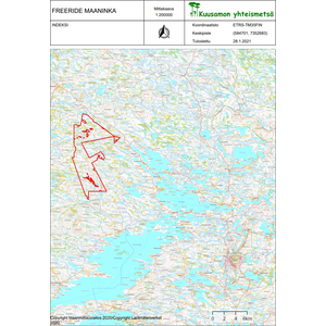 Kuusamon yhteismetsän moottorikelkkaluvat