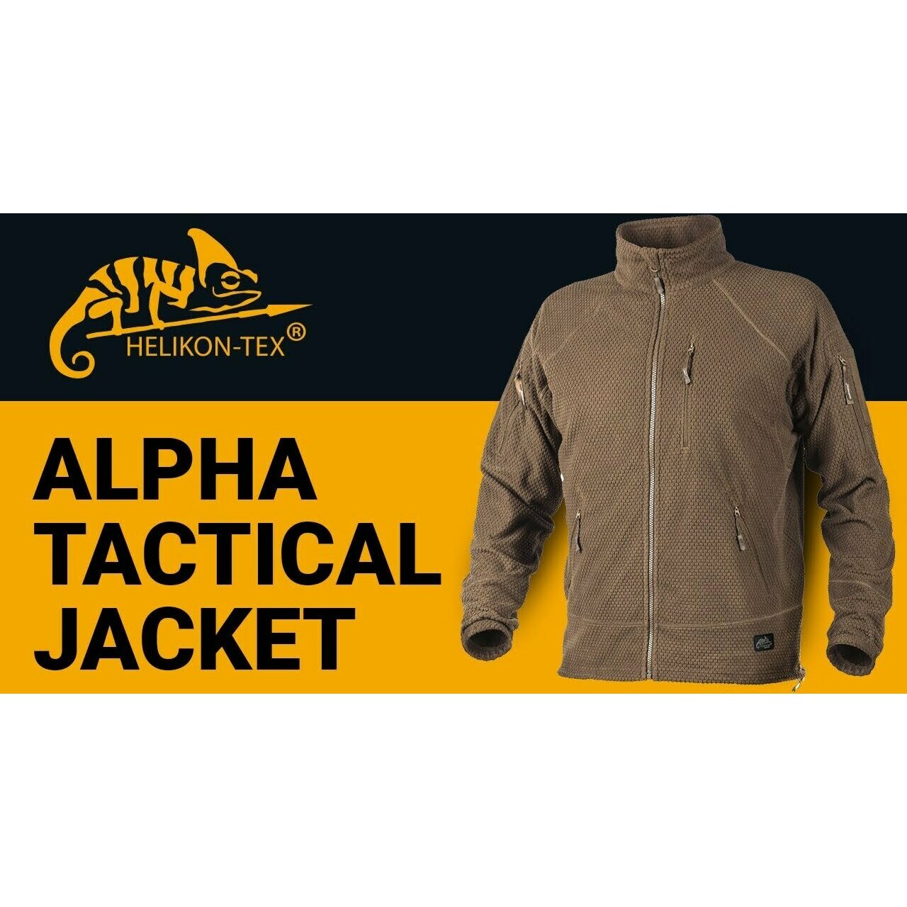 Helikon-Tex Alpha Tactical Jacket - Grid Fleece | Men's Fleece Jackets ...