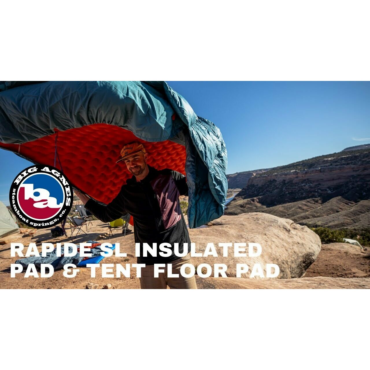 Big Agnes Rapide SL Insulated Wide Regular Inflatable sleeping pads English