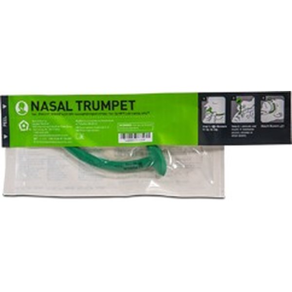 Combat Medical Nasal Trumpet w/ Surgical Lube Airway