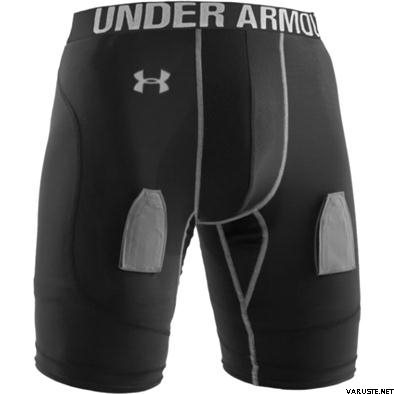 under armour hockey compression shorts