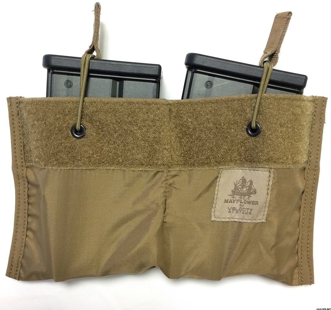 Mayflower Double HK417 Magazine Insert for Kangaroo Pouches, Coyote