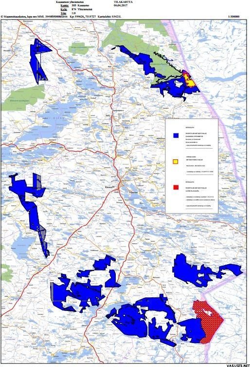 kuusamon yhteismetsä kartta Kuusamon yhteismetsä Small predator hunting season license 1.8  kuusamon yhteismetsä kartta