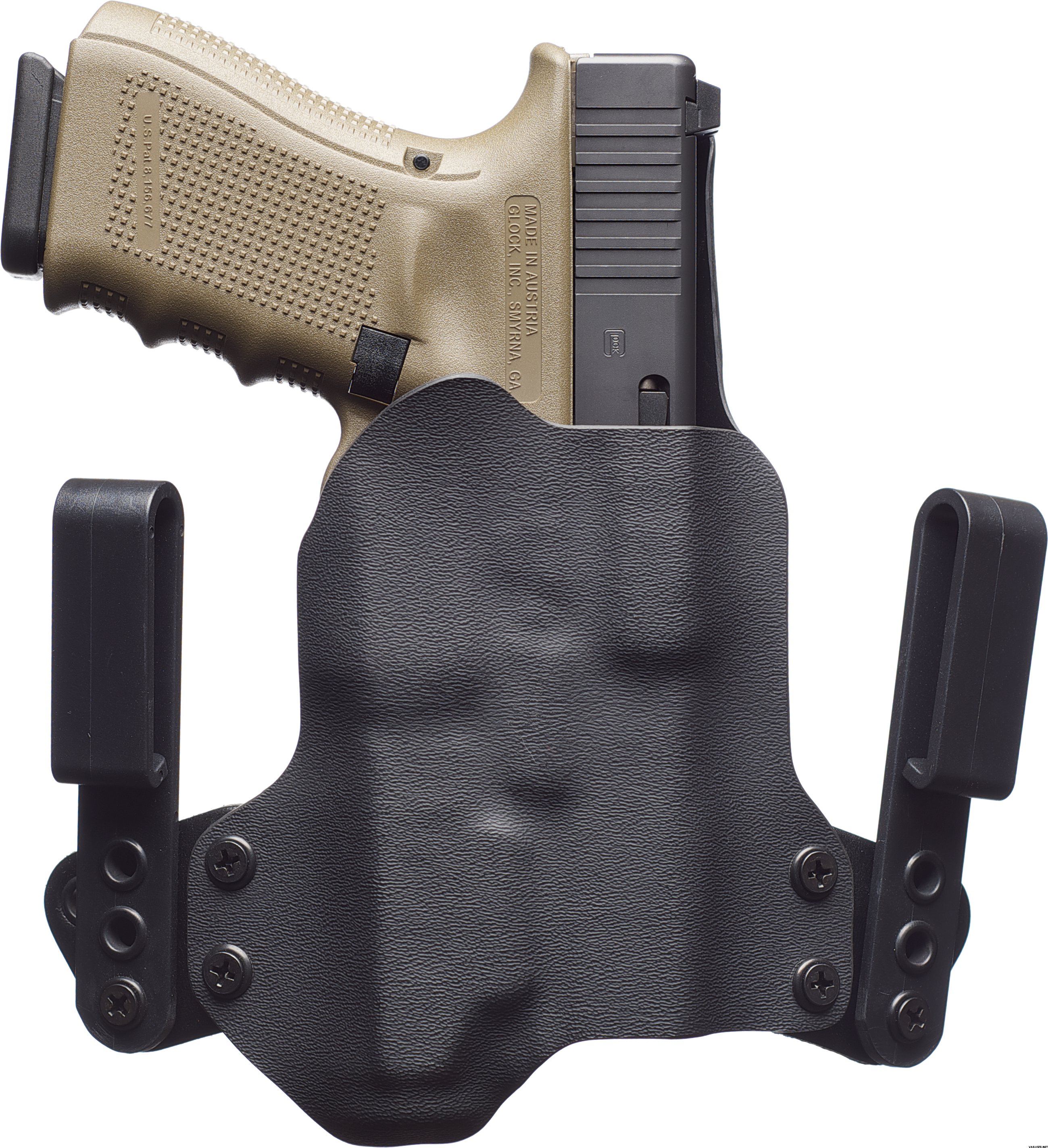 Glock 19 holster with rmr and light