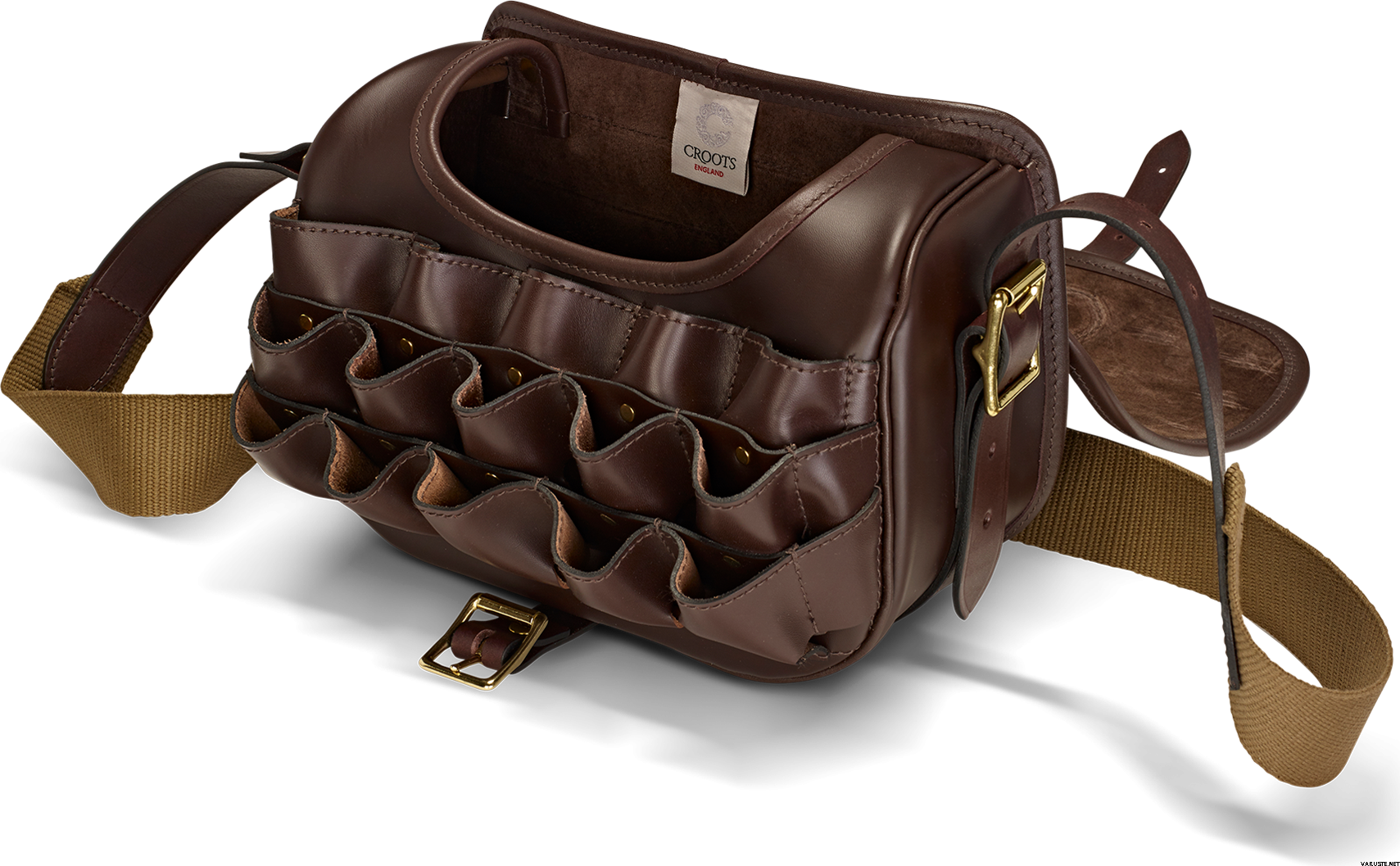 Croots Byland Leather Loaders Bag Cartridge Bags English