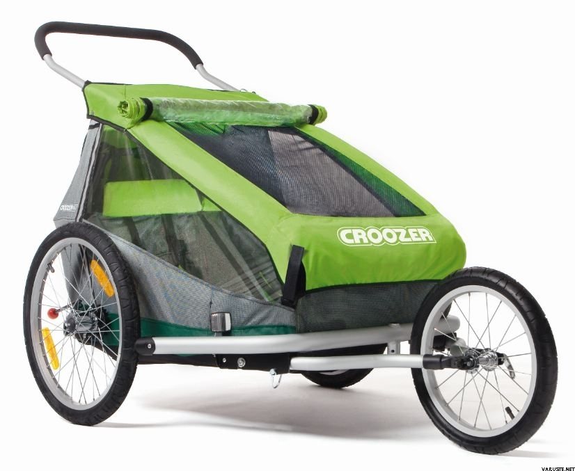 croozer kid for 2 an fahrrad montieren