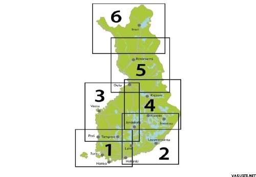 suomi pro kartta Garmin Suomi Pro V2 kartta alueittain, MikroSD/SD kortti  suomi pro kartta